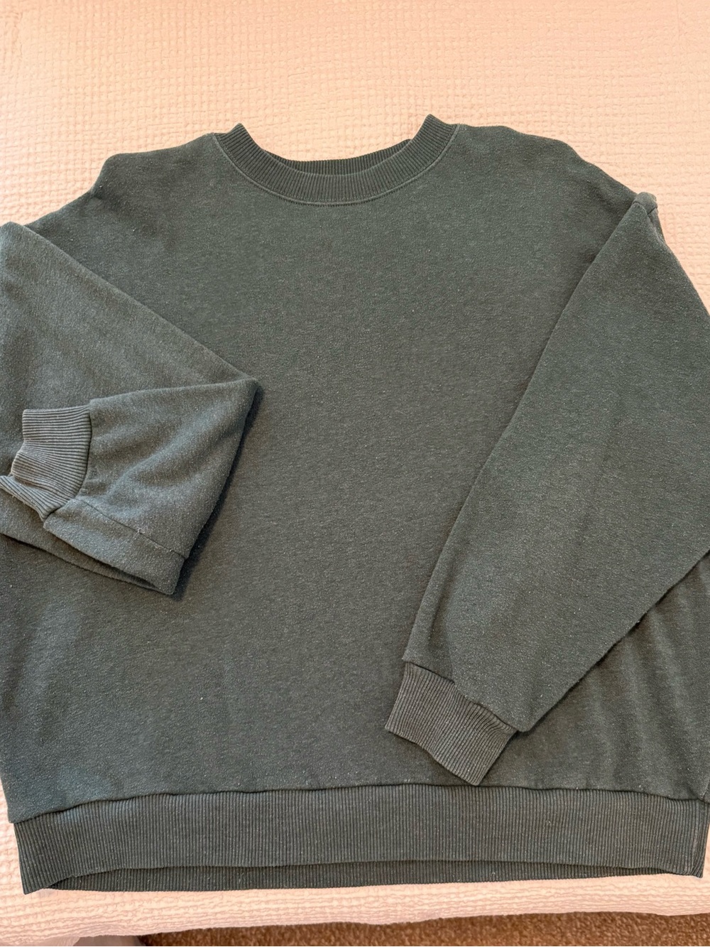 American Eagle Outfitters Dark Green Crewneck Sweatshirt
